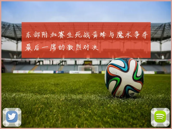 东部附加赛生死战黄蜂与魔术争夺最后一席的激烈对决